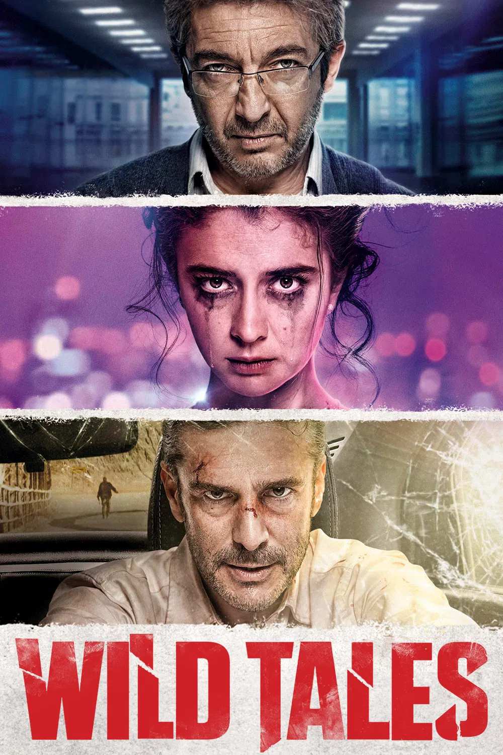 Poster chính thức của phim Phim Tâm Lý, Phim Giật Gân "Wild Tales" (Wild Tales - 2014), với sự tham gia của diễn viên Ricardo Darín và Leonardo Sbaraglia.