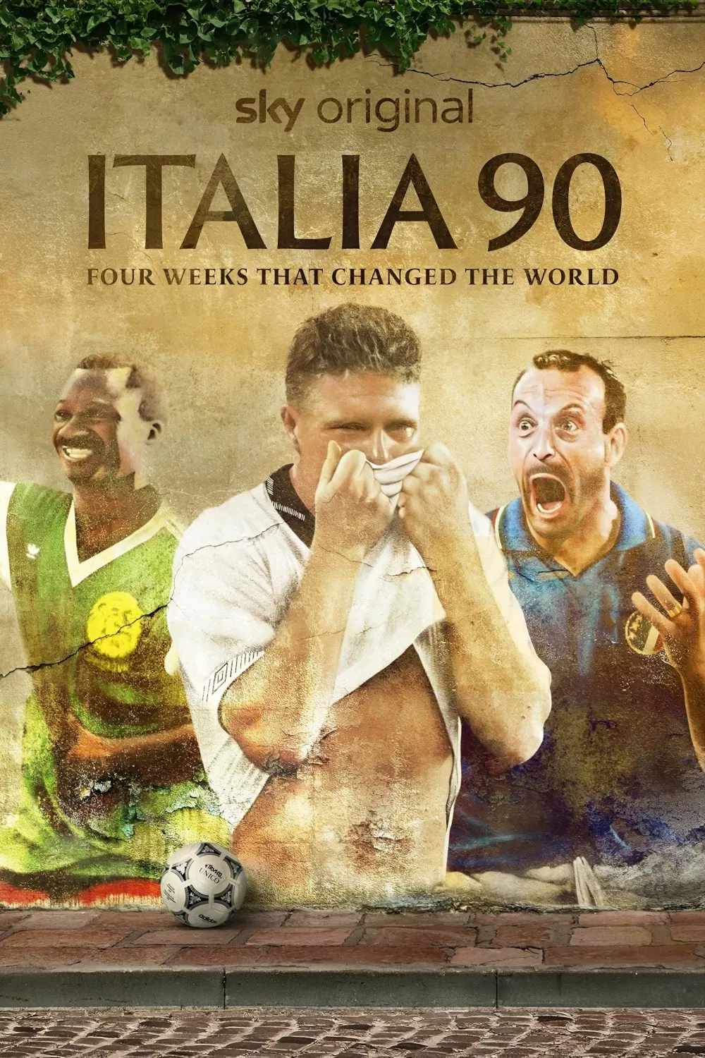 Poster chính thức của phim Phim Tài Liệu "World Cup Italia 90" (Italia 90: Four Weeks That Changed The World - 2022).