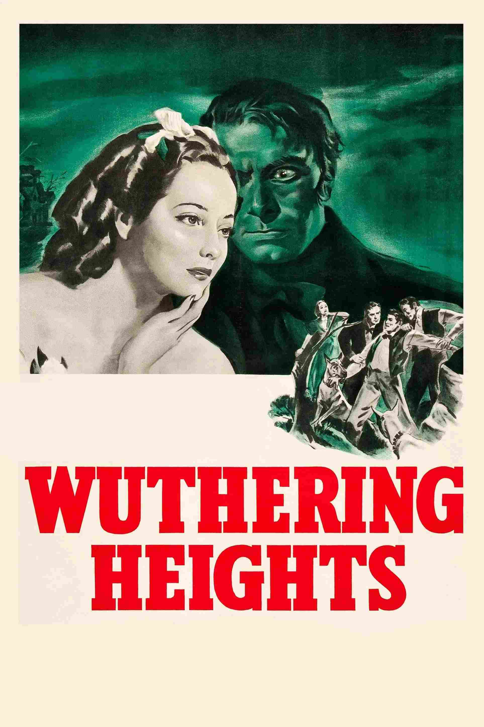 Poster chính thức của phim Phim Tâm Lý, Phim Tình Cảm "Wuthering Heights" (Wuthering Heights - 1939), với sự tham gia của diễn viên Merle Oberon và Laurence Olivier.
