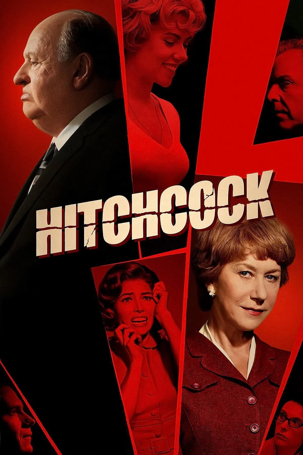 Poster chính thức của phim Phim Tâm Lý "Xác Chết Dưới Vòi Sen" (Hitchcock - 2012), với sự tham gia của diễn viên Anthony Hopkins và Helen Mirren.