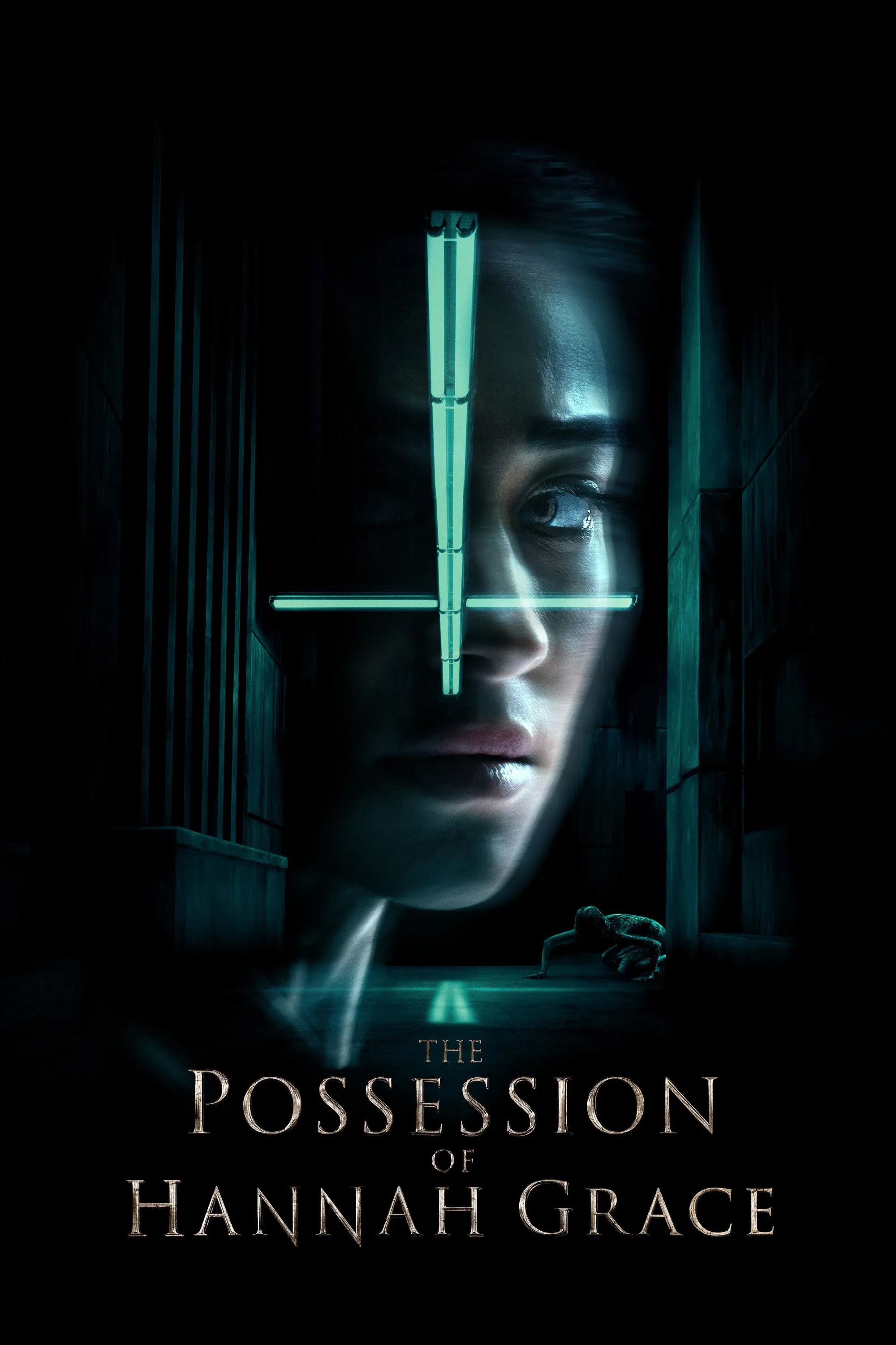 Poster chính thức của phim Phim Kinh Dị, Phim Tâm Lý "Xác Chết Quỷ Ám" (The Possession of Hannah Grace - 2018), với sự tham gia của diễn viên Shay Mitchell và Kirby Johnson.