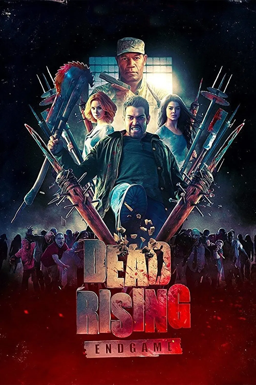 Poster chính thức của phim Phim Hành Động, Phim Kinh Dị "Xác Sống Nổi Loạn 2: Trò Chơi Kết Thúc" (Dead Rising: Endgame - 2016), với sự tham gia của diễn viên Jesse Metcalfe và Keegan Connor Tracy.