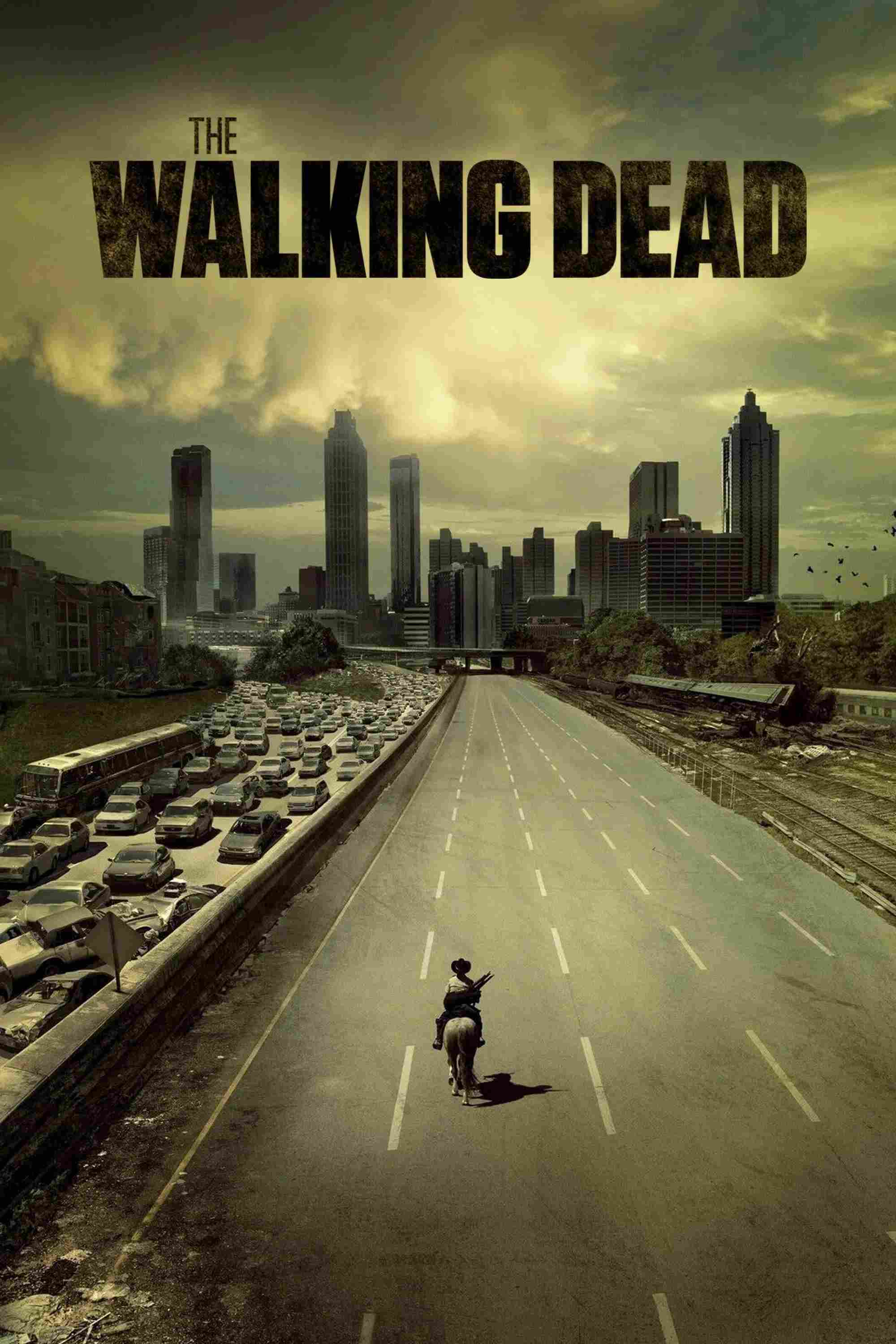 Poster chính thức của phim Phim Hành Động & Phiêu Lưu, Phim Tâm Lý "Xác Sống (Phần 4)" (The Walking Dead - 2010), với sự tham gia của diễn viên Lauren Cohan và Norman Reedus.