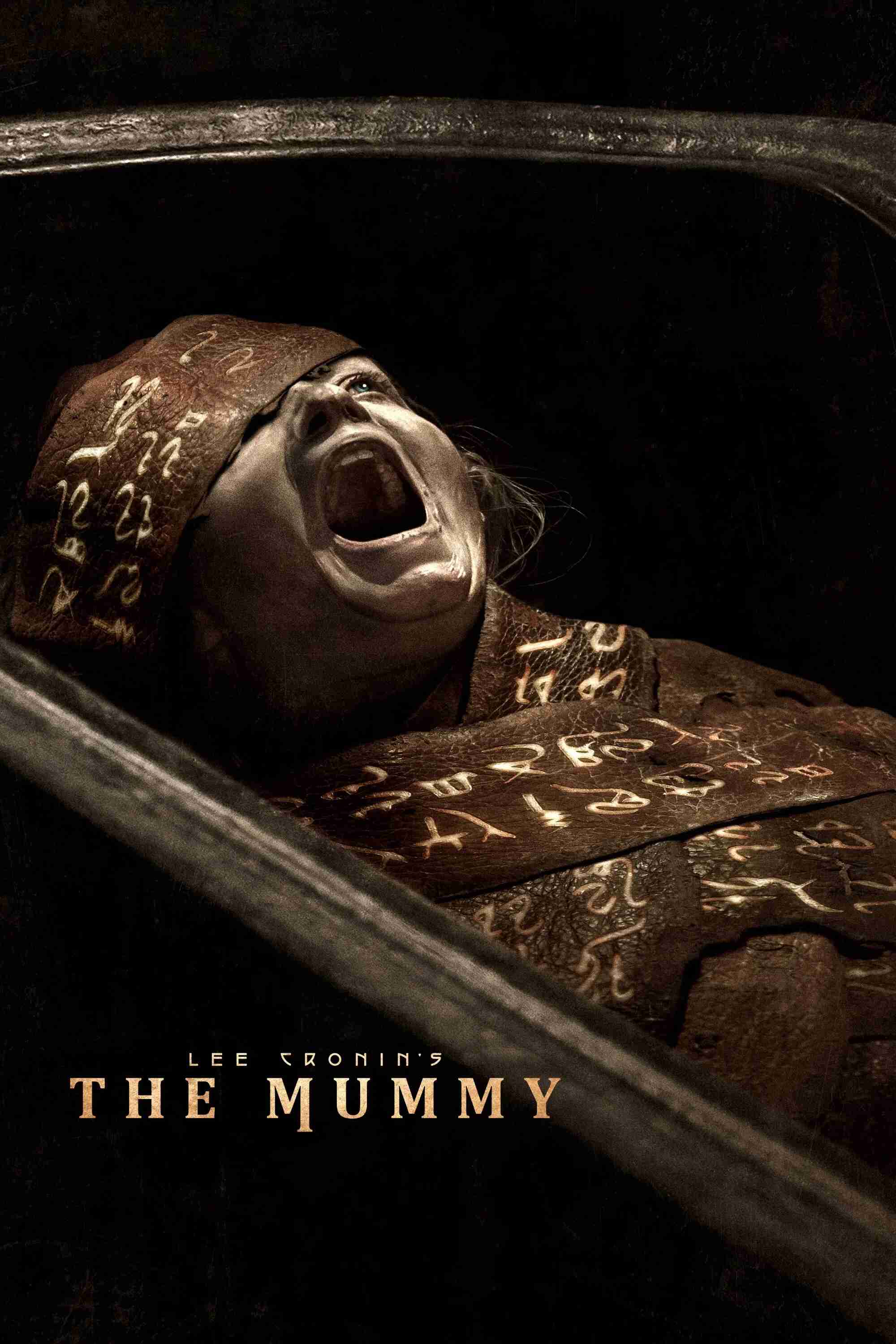 Poster chính thức của phim Phim Kinh Dị, Phim Bí Ẩn "Xác Ướp" (Lee Cronin's The Mummy - 2026), với sự tham gia của diễn viên Jack Reynor và Laia Costa.