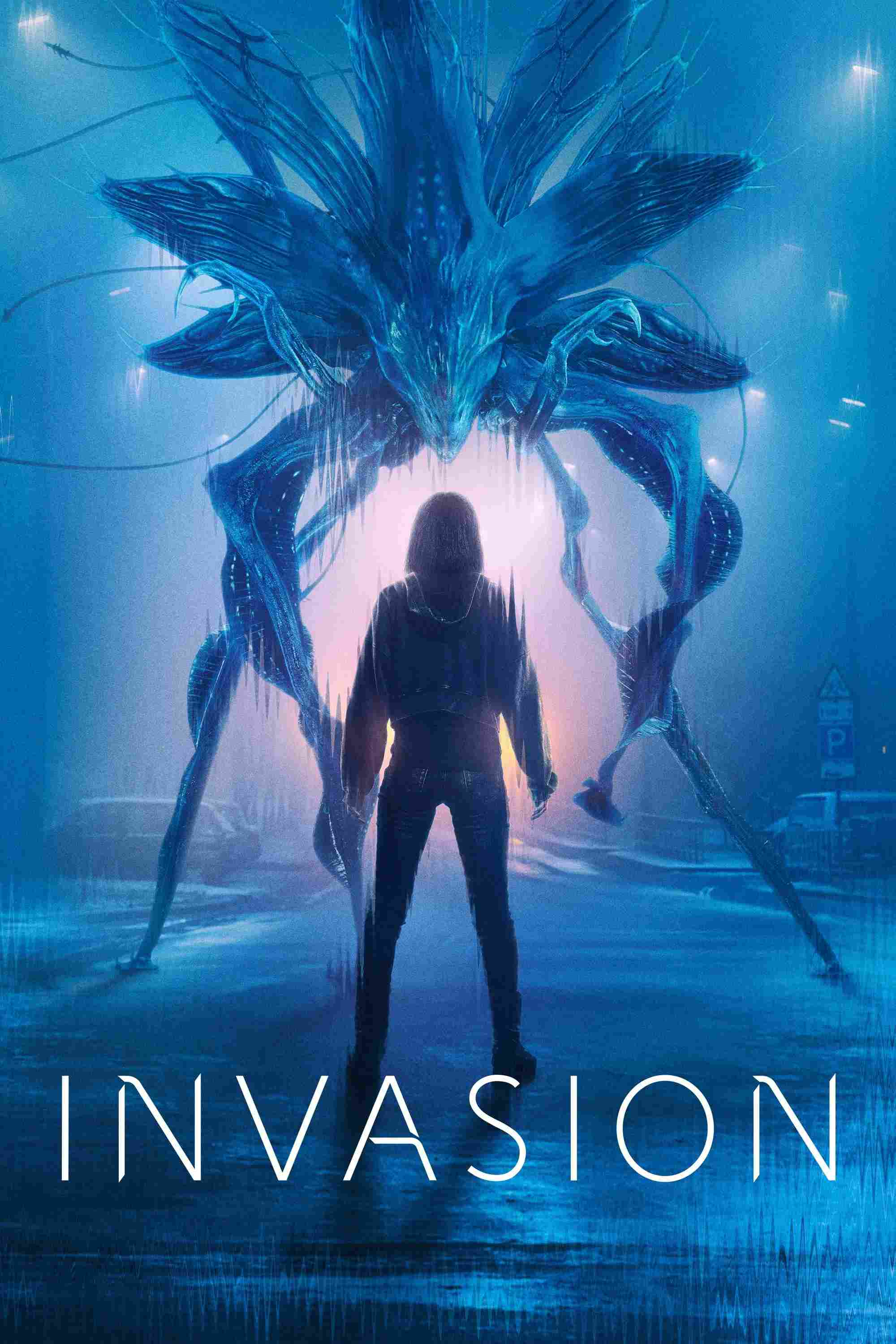 Poster chính thức của phim Phim Viễn Tưởng & Giả Tưởng, Phim Tâm Lý "Xâm Lăng (Phần 3)" (Invasion - 2021), với sự tham gia của diễn viên Golshifteh Farahani và Shioli Kutsuna.
