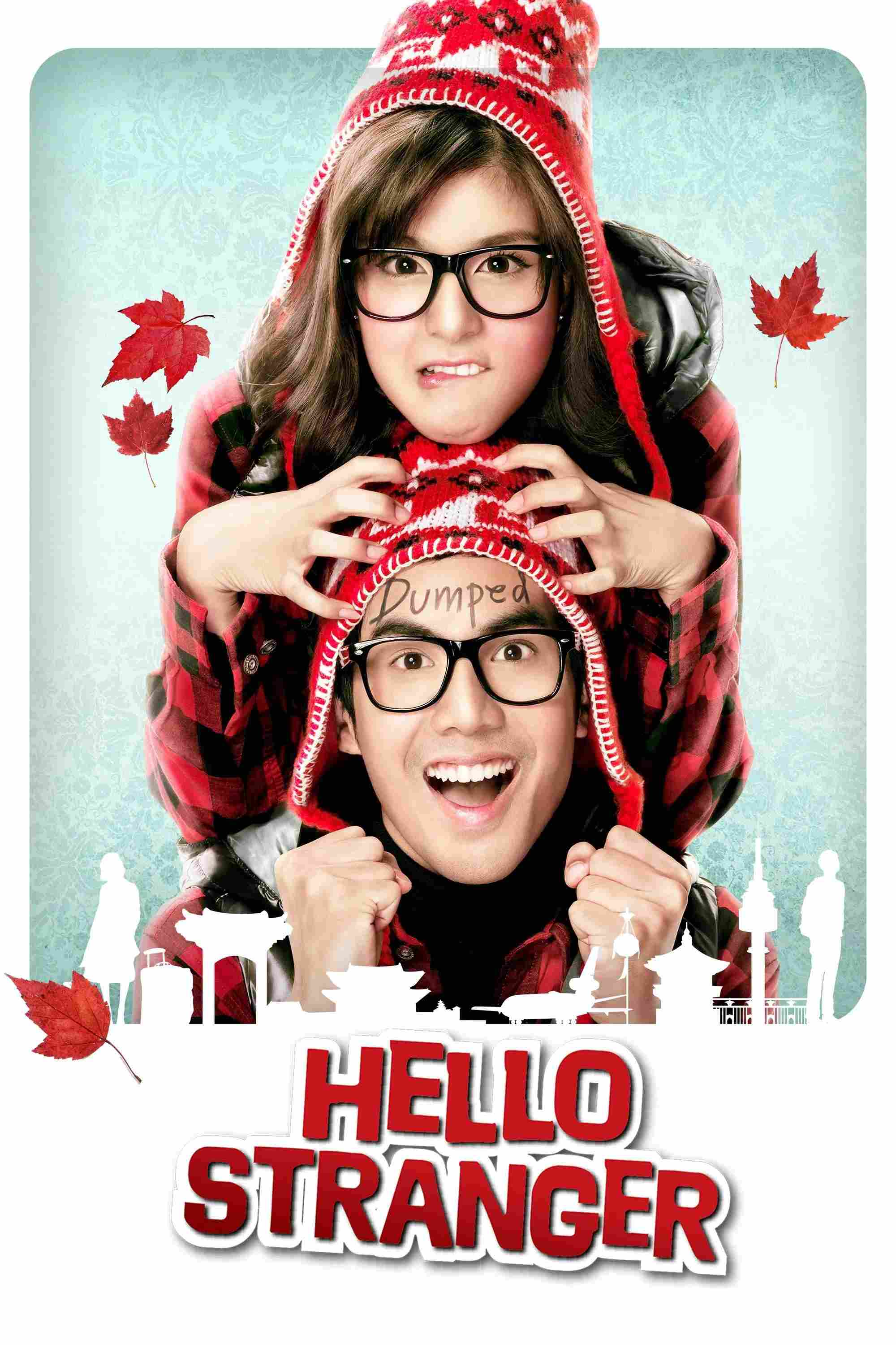 Poster chính thức của phim Phim Hài, Phim Tình Cảm "Xin Chào Người Lạ" (Hello Stranger - 2010), với sự tham gia của diễn viên Chantavit Dhanasevi và Nuengthida Sophon.