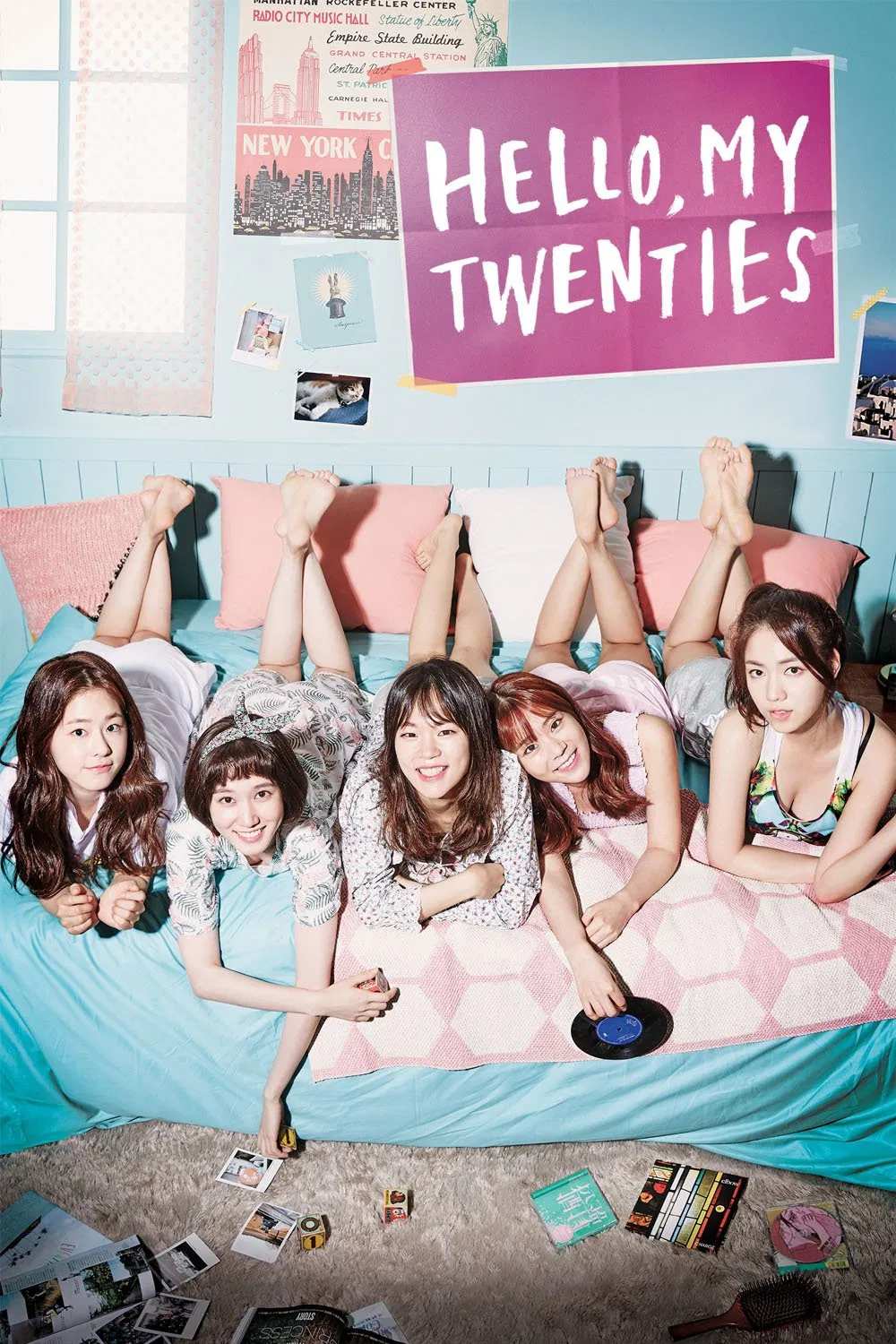 Poster chính thức của phim Phim Hài, Phim Tâm Lý "Xin Chào Tuổi 20 (Phần 2)" (Hello, My Twenties! - 2016), với sự tham gia của diễn viên Han Yeri và Han Seung-yeon.