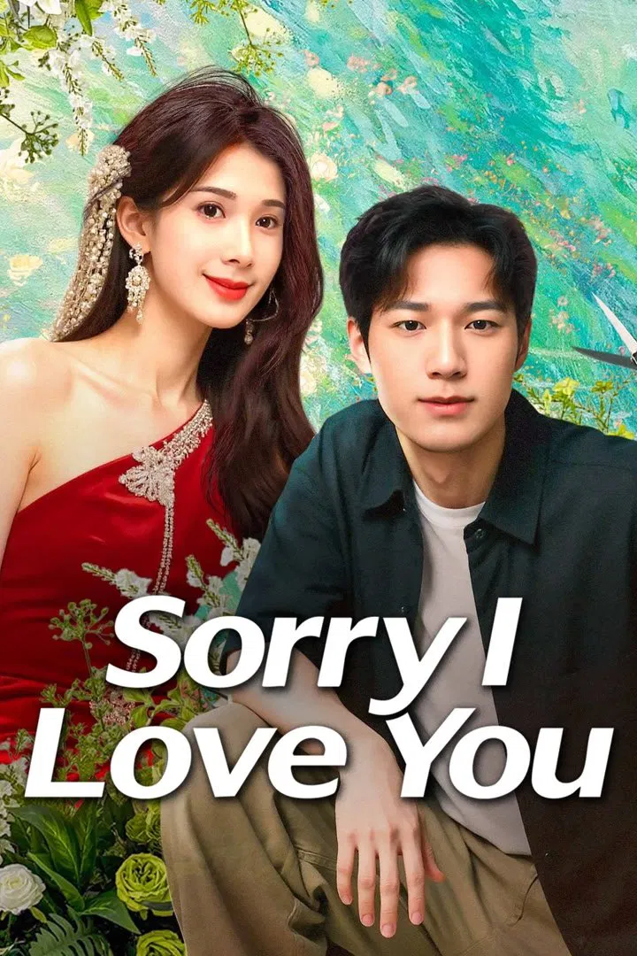 Poster chính thức của phim Phim Tâm Lý "Xin Lỗi, Lỡ Đụng Phải Em Rồi" (Sorry I Love You - 2025), với sự tham gia của diễn viên Zhou Yuhang và Yongli Qiu.