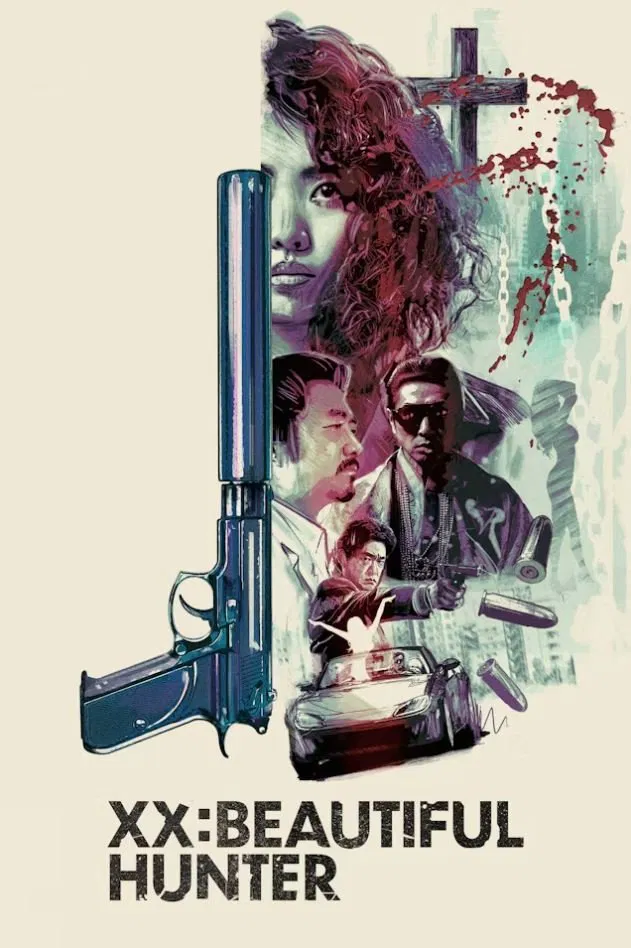 Poster chính thức của phim Phim Giật Gân "XX: Beautiful Hunter" (XX: Beautiful Hunter - 1994), với sự tham gia của diễn viên Makiko Kuno và Maiko Kazama.