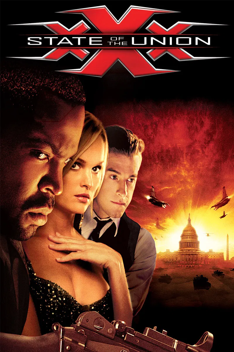 Poster chính thức của phim Phim Hành Động, Phim Phiêu Lưu "xXx: Thông điệp Liên bang" (xXx: State of the Union - 2005), với sự tham gia của diễn viên Ice Cube và Samuel L. Jackson.