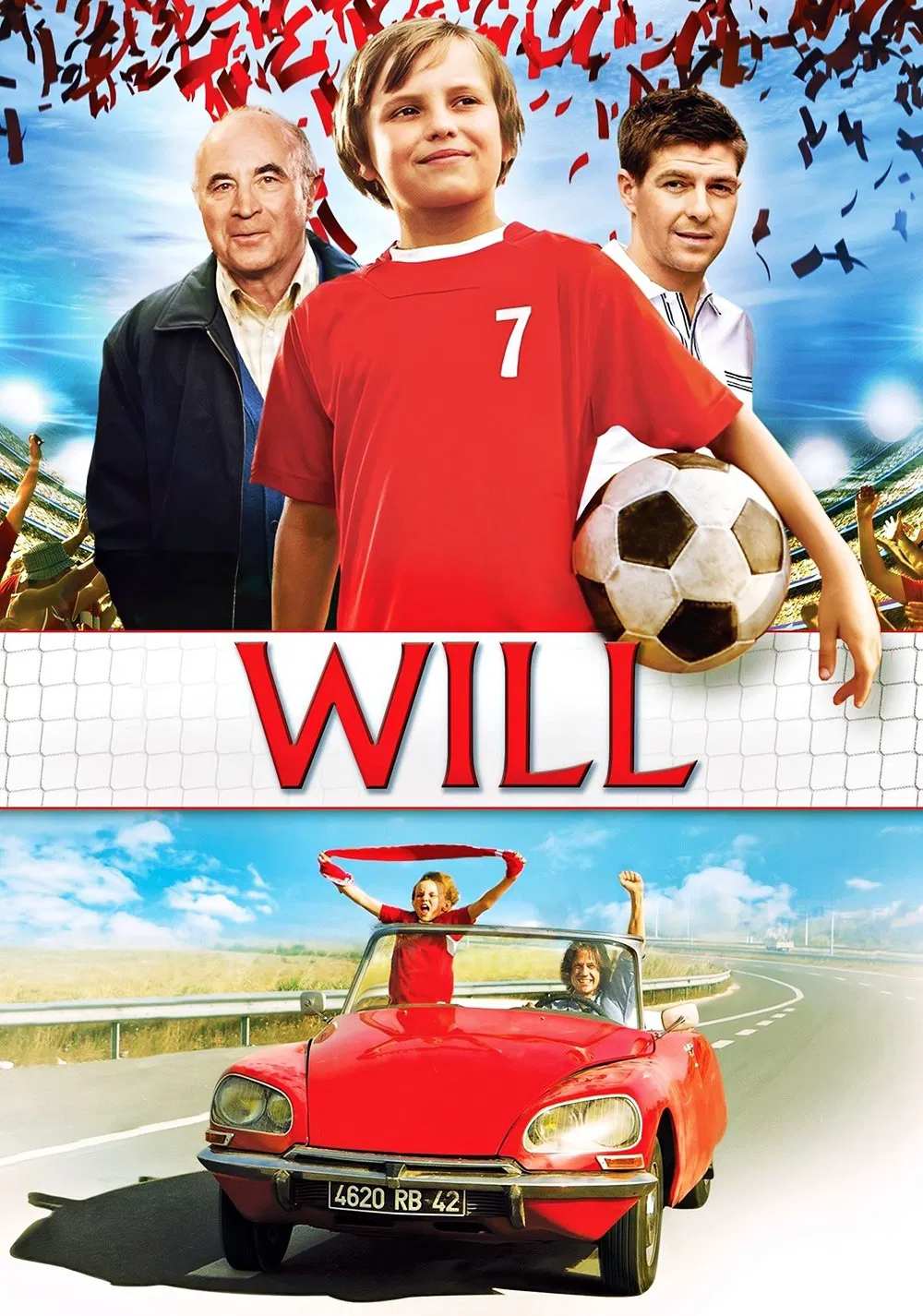 Poster chính thức của phim Phim Tâm Lý, Phim Gia Đình "Ý Chí" (Will - 2011), với sự tham gia của diễn viên Damian Lewis và Bob Hoskins.