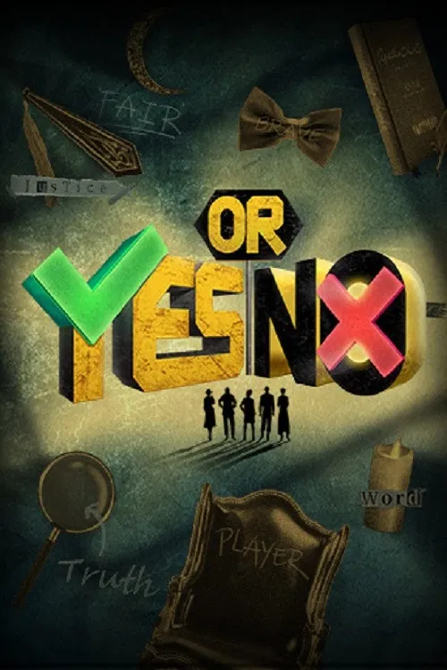 Poster chính thức của phim Truyền Hình Thực Tế, Phim Bí Ẩn "YES or NO" (YES OR NO - 2021), với sự tham gia của diễn viên Qi Sijun và Pu Yixing.