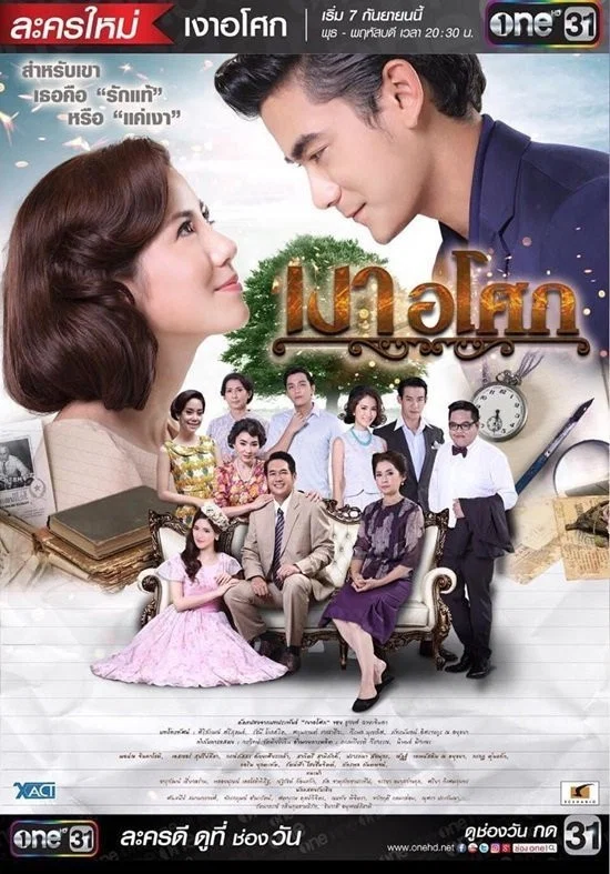 Poster chính thức của phim Phim Tâm Lý "Yêu Giùm Cô Chủ" (Asoke's Shadow - 2016), với sự tham gia của diễn viên Sean Jindachot và Esther Supreeleela.