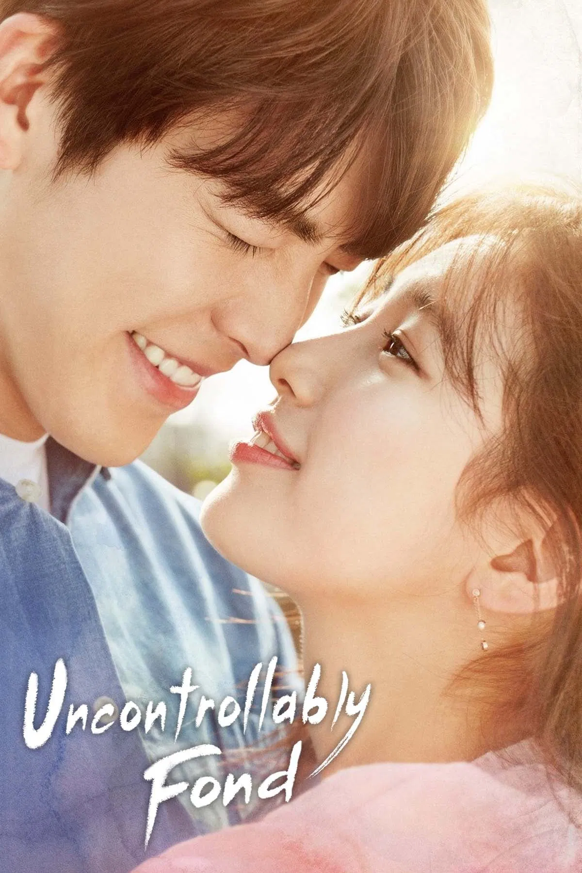Poster chính thức của phim Phim Tâm Lý "Yêu Không Kiểm Soát" (Uncontrollably Fond - 2016), với sự tham gia của diễn viên Kim Woo-bin và Suzy.