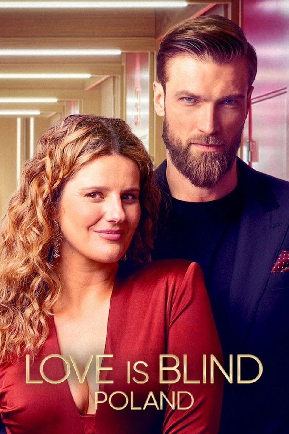 Poster chính thức của phim Truyền Hình Thực Tế "Yêu là mù quáng: Ba Lan" (Love Is Blind: Poland - 2026), với sự tham gia của diễn viên Zofia Zborowska-Wrona.