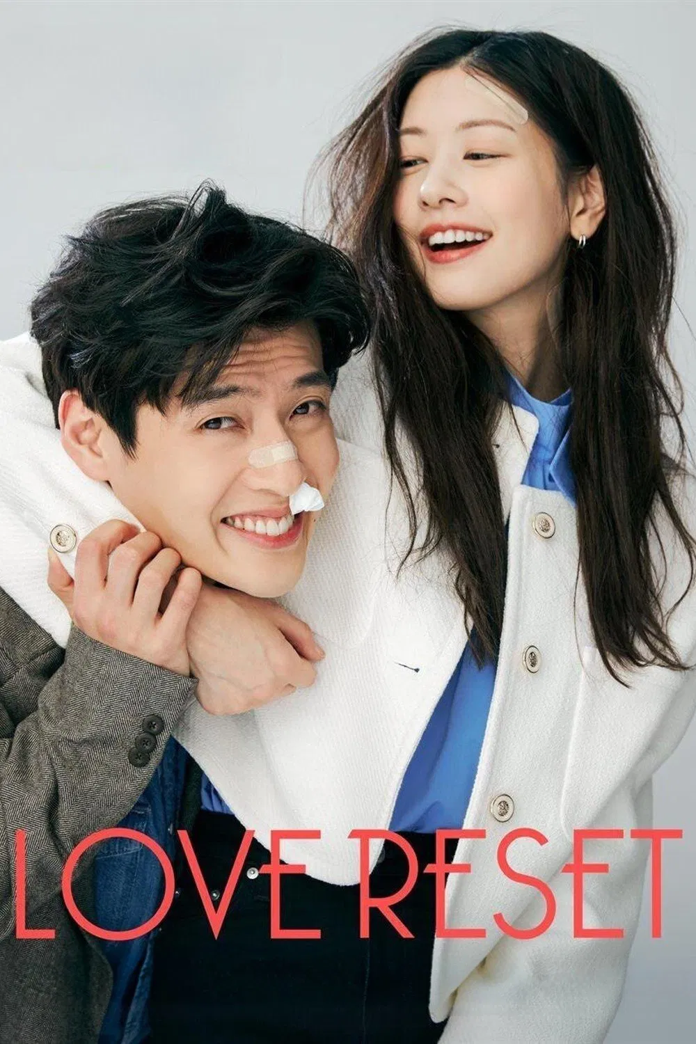 Poster chính thức của phim Phim Tình Cảm, Phim Hài "Yêu Lại Vợ Ngầu" (Love Reset - 2023), với sự tham gia của diễn viên Kang Ha-neul và Jung So-min.