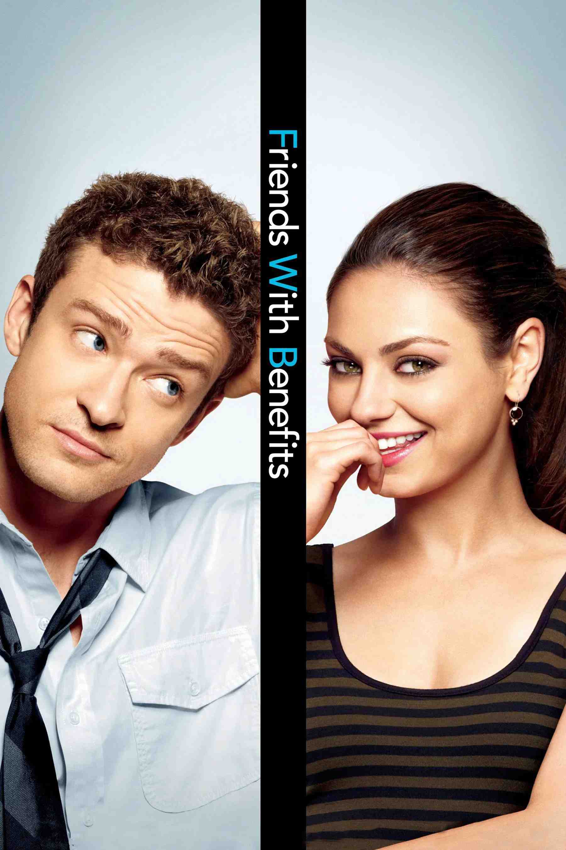 Poster chính thức của phim Phim Tình Cảm, Phim Hài "Yêu lầm bạn thân" (Friends with Benefits - 2011), với sự tham gia của diễn viên Justin Timberlake và Mila Kunis.
