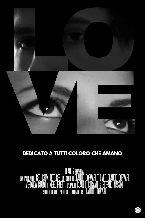 Poster chính thức của phim Phim Tình Cảm, Phim Hài "Yêu" (Love - 2015), với sự tham gia của diễn viên Claudio Corvari và Veronica Bruno.