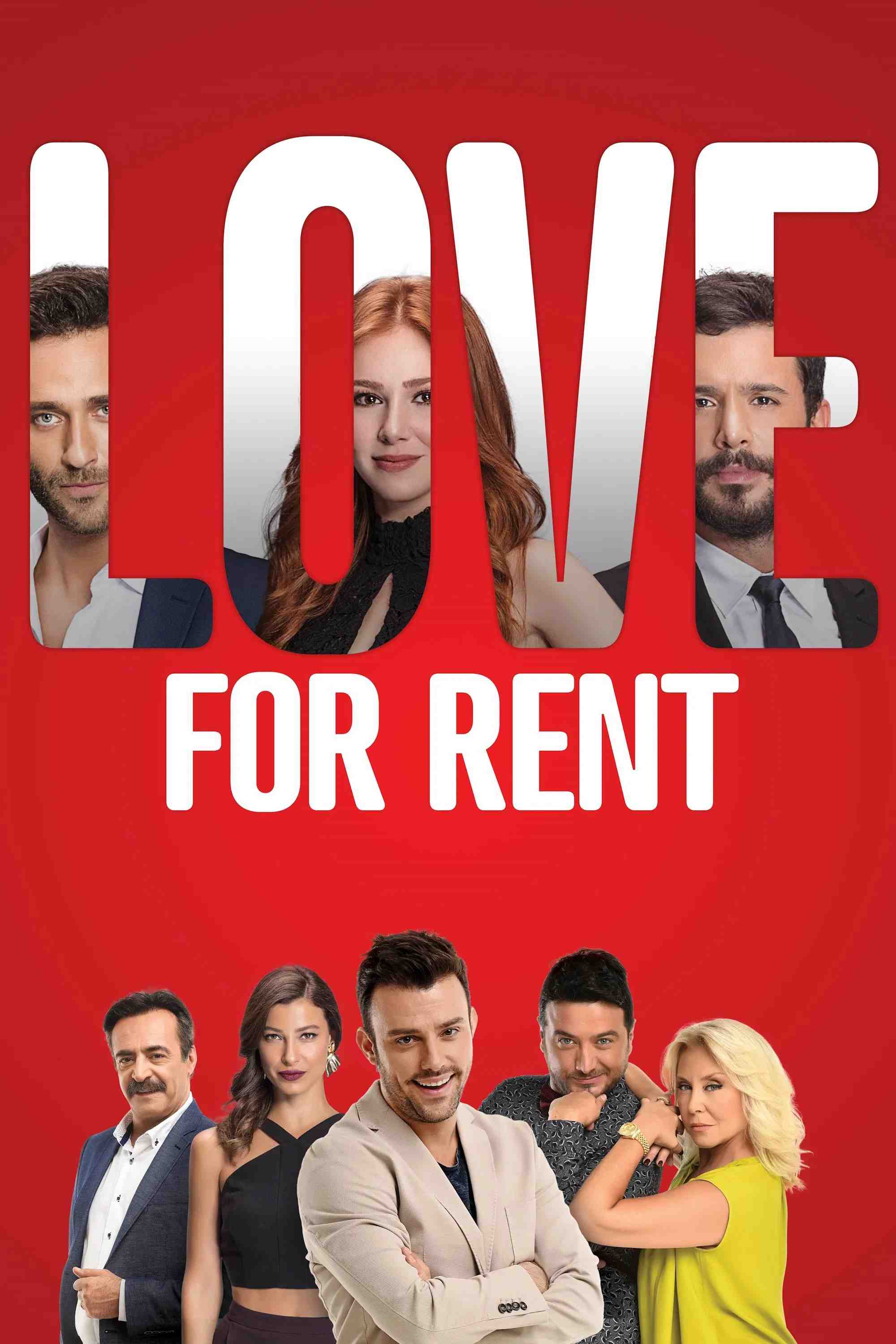 Poster chính thức của phim Phim Hài "Yêu Thuê" (Love for Rent - 2015), với sự tham gia của diễn viên Elçin Sangu và Barış Arduç.