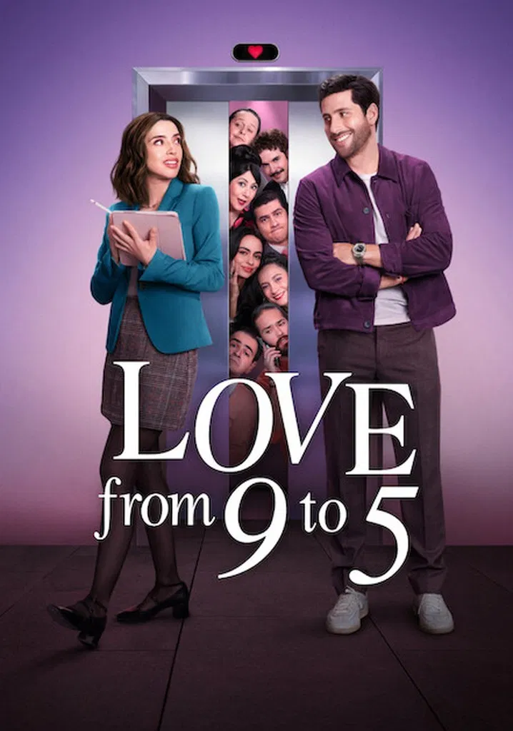 Poster chính thức của phim Phim Hài "Yêu Trong Giờ Làm (Amor de oficina)" (Love from 9 to 5 - 2026), với sự tham gia của diễn viên Diego Klein và Ana Gonzalez Bello.