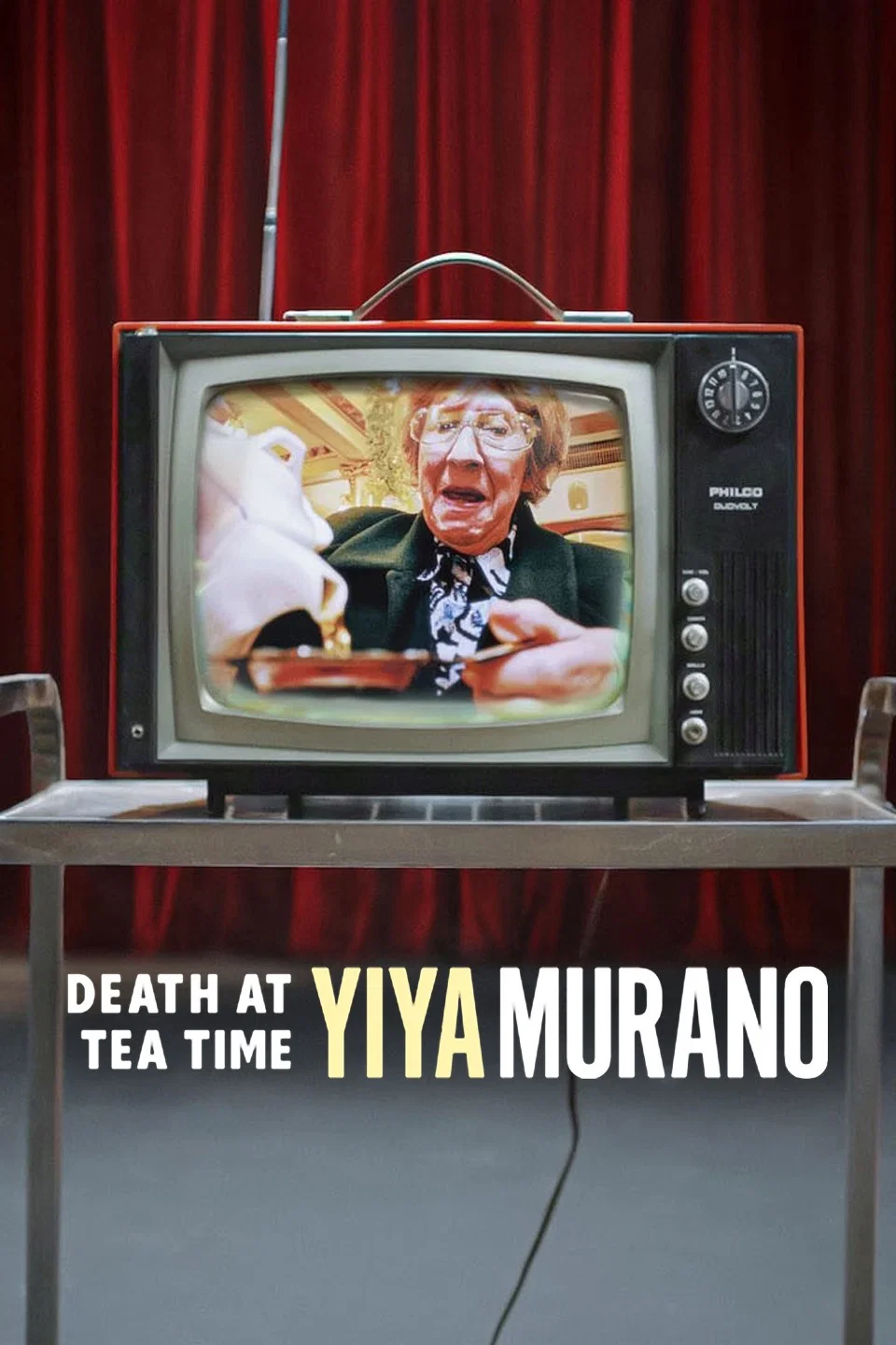 Poster chính thức của phim Phim Tài Liệu "Yiya Murano: Tử thần trong tách trà" (Yiya Murano: Death at Tea Time - 2026).