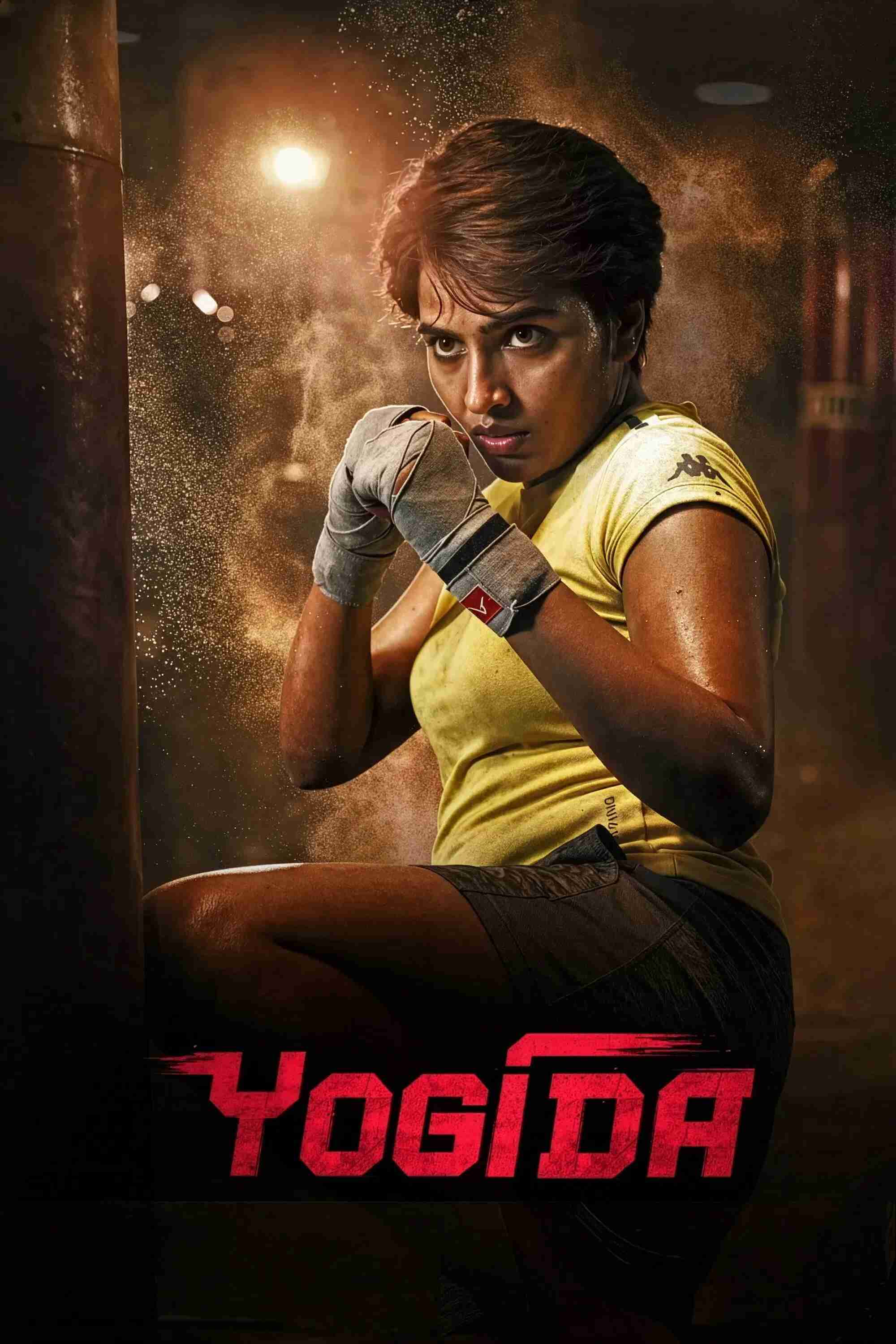 Poster chính thức của phim Phim Giật Gân, Phim Hành Động "Yogida" (Yogida - 2026), với sự tham gia của diễn viên Sai Dhanshika và Kabir Duhan Singh.