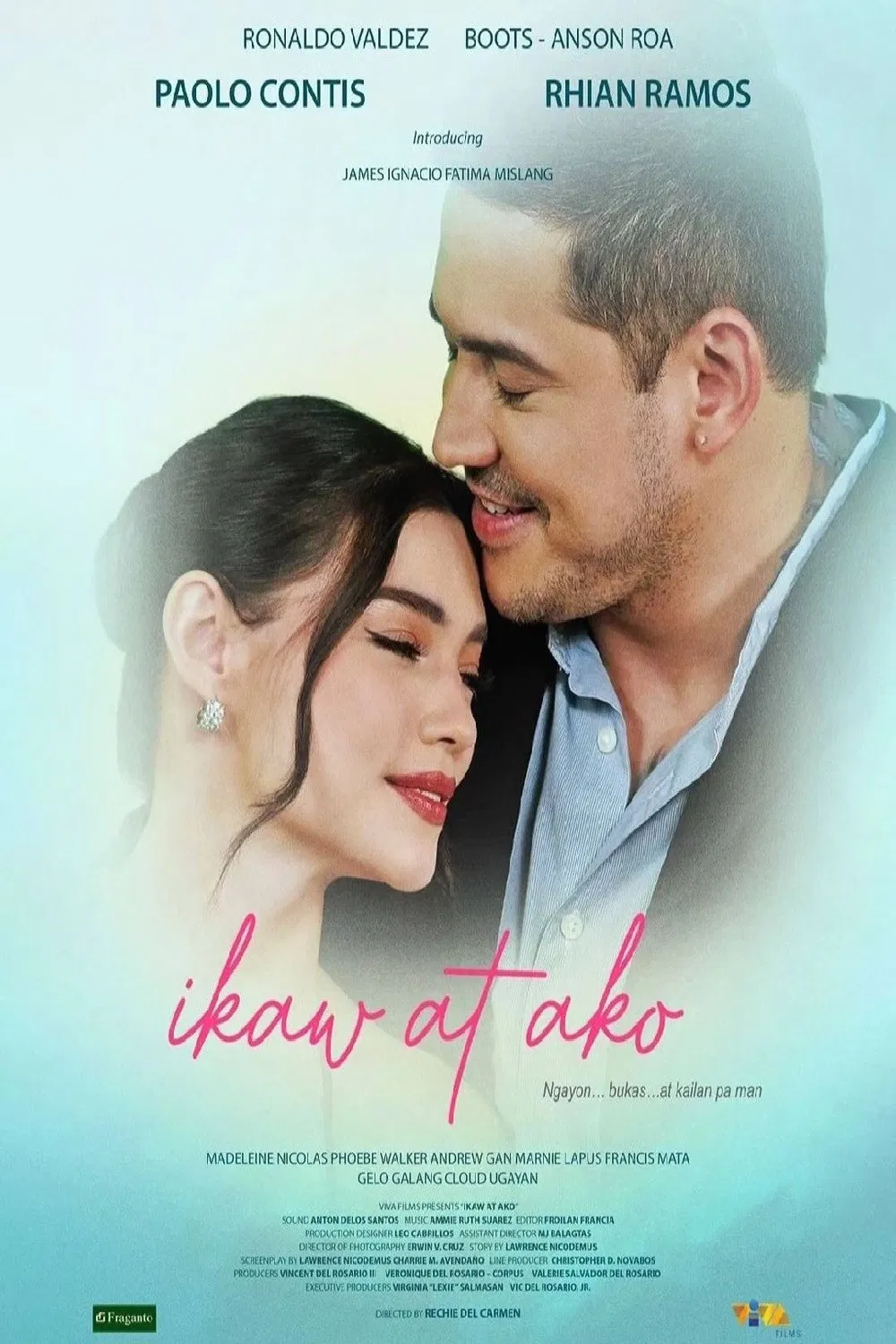 Poster chính thức của phim Phim Tâm Lý "You and Me" (Ikaw At Ako - 2023), với sự tham gia của diễn viên Paolo Contis và Rhian Ramos.