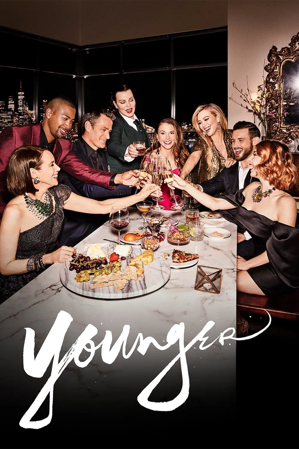 Poster chính thức của phim Phim Tâm Lý, Phim Hài "Younger (Phần 7)" (Younger - 2015), với sự tham gia của diễn viên Sutton Foster và Hilary Duff.