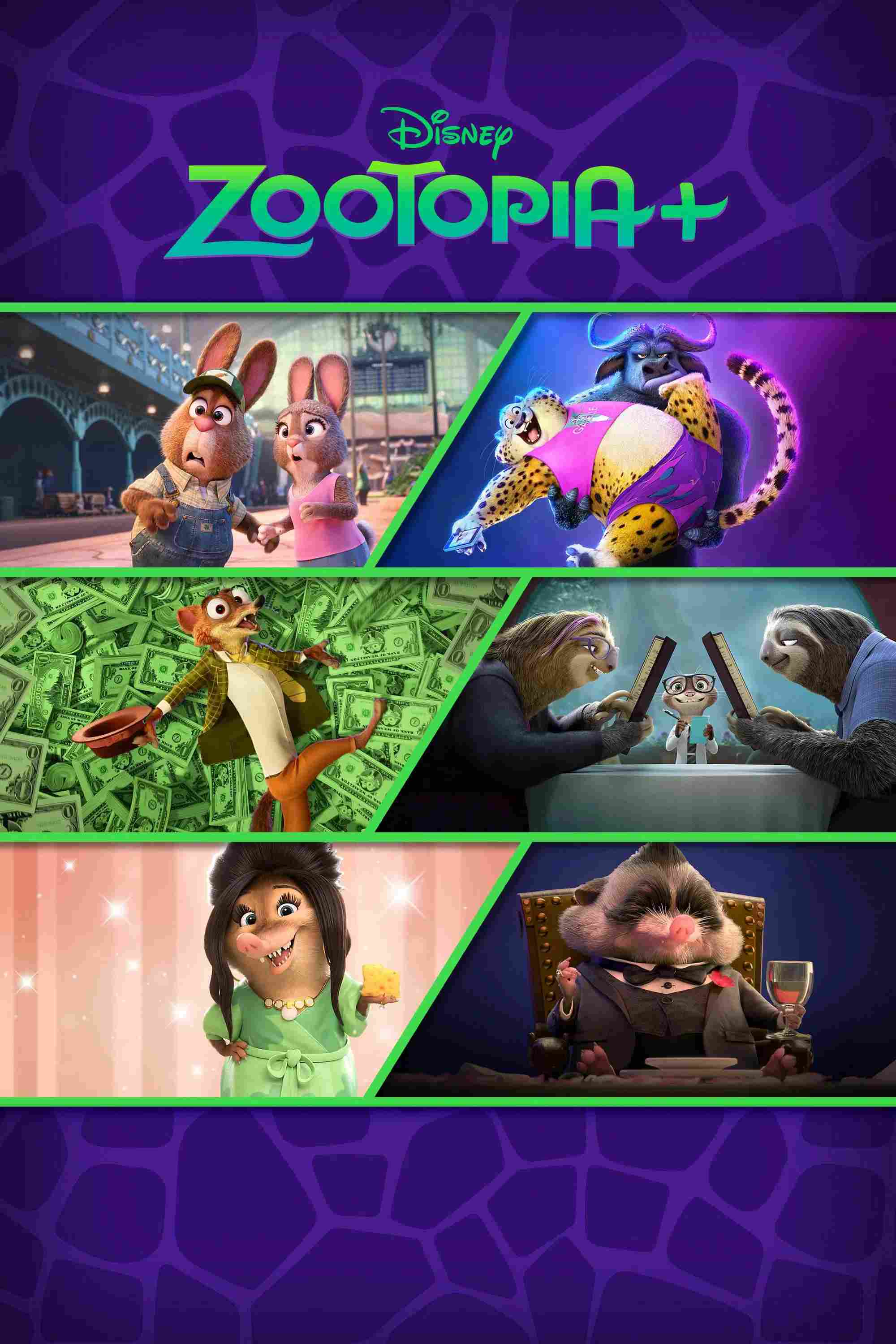 Poster chính thức của phim Phim Hoạt Hình, Phim Gia Đình "Zootopia+" (Zootopia+ - 2022).